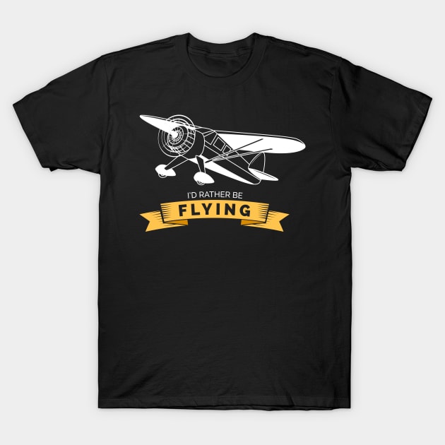 airplane pilot shirt gift T-Shirt by woormle